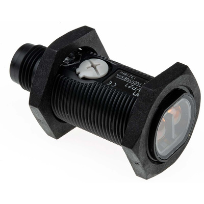Omron Diffuse Photoelectric Sensor, Barrel Sensor, 10 mm → 50 mm Detection Range