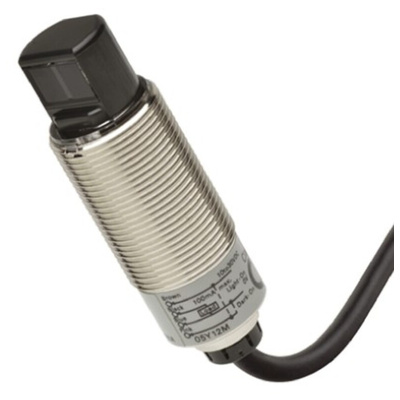 Omron Through Beam Photoelectric Sensor, Barrel Sensor, 15 m Detection Range