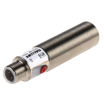 BALLUFF Diffuse Photoelectric Sensor, Barrel Sensor, 30 mm → 300 mm Detection Range