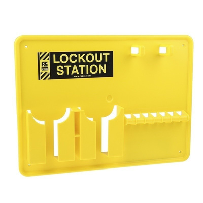 7 Padlock Lockout Station