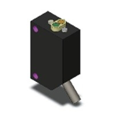 Omron Background Suppression Distance Sensor, Block Sensor, 20 mm → 300 mm Detection Range
