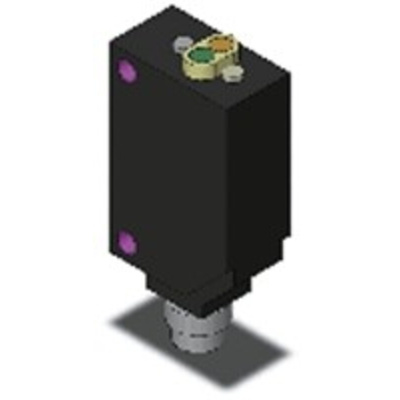 Omron Background Suppression Distance Sensor, Block Sensor, 25 mm → 300 mm Detection Range
