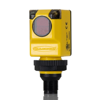 Banner Retroreflective Photoelectric Sensor, Block Sensor, 2 m Detection Range