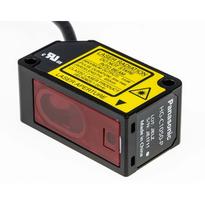 Panasonic Background Suppression Distance Sensor, Block Sensor, 50 mm Detection Range