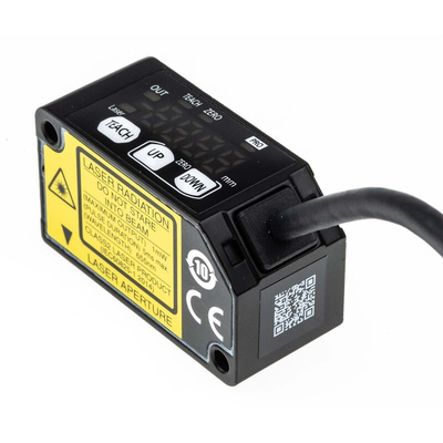 Panasonic Background Suppression Distance Sensor, Block Sensor, 50 mm Detection Range