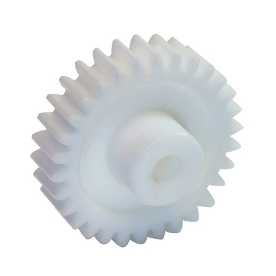 RS PRO 24 Teeth Spur Gear, 0.7 Module, 4mm Bore Diam, 16.8mm Pitch Diam, 9mm Hub Diam
