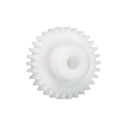 Igus Iguform S270 17 Teeth Spur Gear, 0.5 Module, 3mm Bore Diam, 8.5mm Pitch Diam, 6mm Hub Diam