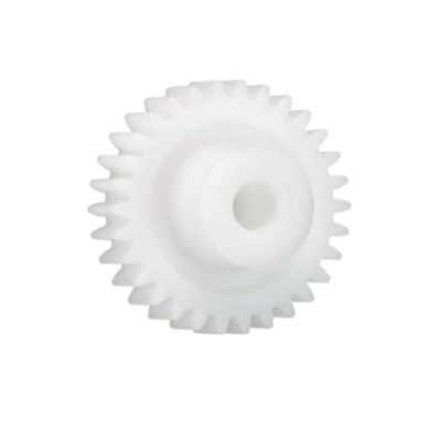 Igus Iguform S270 42 Teeth Spur Gear, 0.7 Module, 6mm Bore Diam, 29.4mm Pitch Diam, 18mm Hub Diam