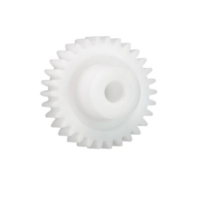 Igus Iguform S270 100 Teeth Spur Gear, 0.7 Module, 10mm Bore Diam, 70mm Pitch Diam, 21mm Hub Diam