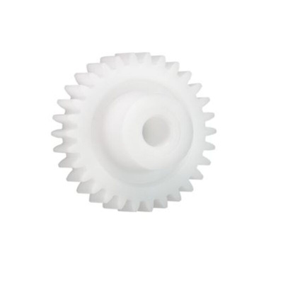 Igus Iguform S270 32 Teeth Spur Gear, 1 Module, 6mm Bore Diam, 32mm Pitch Diam, 18mm Hub Diam