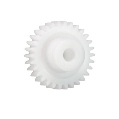 Igus Iguform S270 45 Teeth Spur Gear, 1 Module, 8mm Bore Diam, 45mm Pitch Diam, 18mm Hub Diam