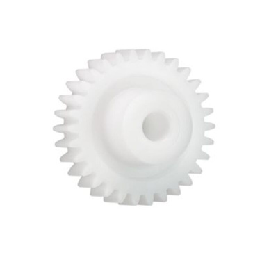 Igus Iguform S270 54 Teeth Spur Gear, 1 Module, 8mm Bore Diam, 54mm Pitch Diam, 21mm Hub Diam