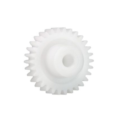 Igus Iguform S270 20 Teeth Spur Gear, 1.25 Module, 5mm Bore Diam, 25mm Pitch Diam, 12mm Hub Diam