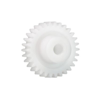 Igus Iguform S270 15 Teeth Spur Gear, 1.5 Module, 6mm Bore Diam, 22.5mm Pitch Diam, 14mm Hub Diam