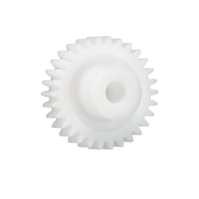Igus Iguform S270 16 Teeth Spur Gear, 1.5 Module, 6mm Bore Diam, 24mm Pitch Diam, 14mm Hub Diam