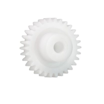 Igus Iguform S270 38 Teeth Spur Gear, 1.5 Module, 10mm Bore Diam, 57mm Pitch Diam, 24mm Hub Diam