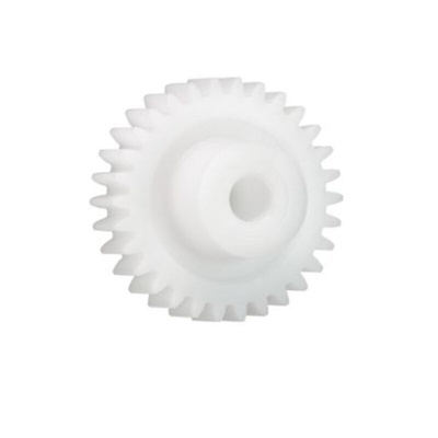 Igus Iguform S270 18 Teeth Spur Gear, 2.5 Module, 10mm Bore Diam, 45mm Pitch Diam, 20mm Hub Diam