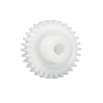 Igus Iguform S270 65 Teeth Spur Gear, 3 Module, 20mm Bore Diam, 195mm Pitch Diam, 40mm Hub Diam