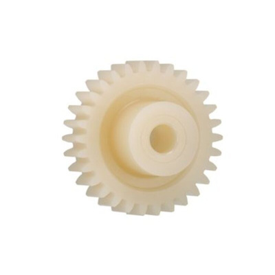 Igus Igutek P360 20 Teeth Spur Gear, 1 Module, 4mm Bore Diam, 20mm Pitch Diam, 9mm Hub Diam