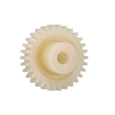 Igus Igutek P360 36 Teeth Spur Gear, 1 Module, 8mm Bore Diam, 36mm Pitch Diam, 18mm Hub Diam