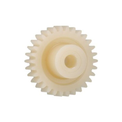 Igus Igutek P360 50 Teeth Spur Gear, 1 Module, 8mm Bore Diam, 50mm Pitch Diam, 18mm Hub Diam