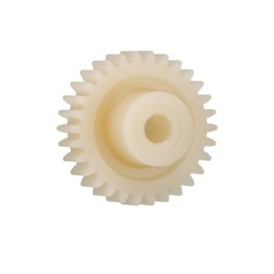 Igus Igutek P360 58 Teeth Spur Gear, 1 Module, 8mm Bore Diam, 58mm Pitch Diam, 21mm Hub Diam