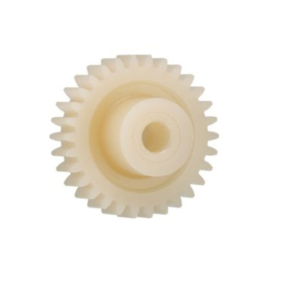 Igus Igutek P360 64 Teeth Spur Gear, 1 Module, 10mm Bore Diam, 64mm Pitch Diam, 21mm Hub Diam