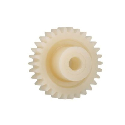 Igus Iguform S270 72 Teeth Spur Gear, 1 Module, 10mm Bore Diam, 72mm Pitch Diam, 21mm Hub Diam