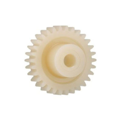 Igus Igutek P360 80 Teeth Spur Gear, 1 Module, 10mm Bore Diam, 80mm Pitch Diam, 21mm Hub Diam