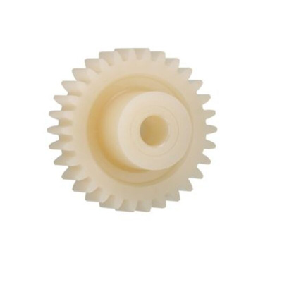 Igus Igutek P360 12 Teeth Spur Gear, 1.25 Module, 5mm Bore Diam, 15mm Pitch Diam, 9mm Hub Diam