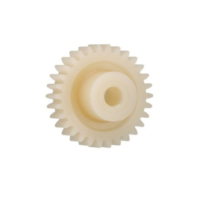 Igus Igutek P360 19 Teeth Spur Gear, 1.25 Module, 5mm Bore Diam, 23.75mm Pitch Diam, 12mm Hub Diam