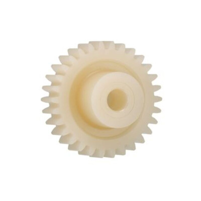 Igus Igutek P360 100 Teeth Spur Gear, 1.25 Module, 12mm Bore Diam, 125mm Pitch Diam, 24mm Hub Diam