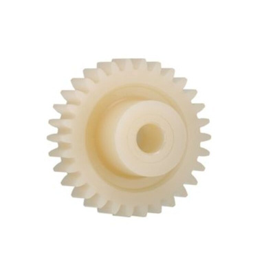 Igus Iguform S270 90 Teeth Spur Gear, 1.5 Module, 14mm Bore Diam, 135mm Pitch Diam, 30mm Hub Diam