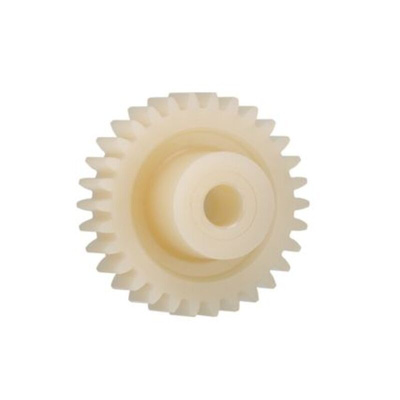 Igus Igutek P360 24 Teeth Spur Gear, 2 Module, 10mm Bore Diam, 48mm Pitch Diam, 24mm Hub Diam