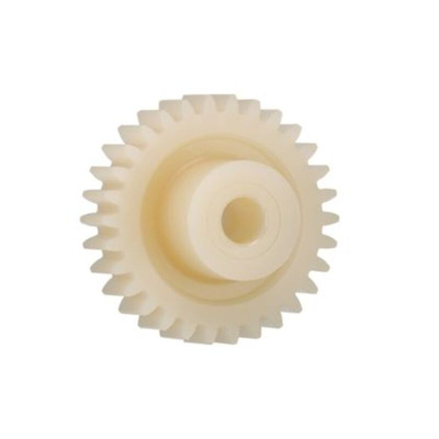 Igus Igutek P360 25 Teeth Spur Gear, 2.5 Module, 12mm Bore Diam, 62.5mm Pitch Diam, 24mm Hub Diam