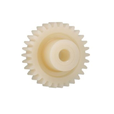 Igus Iguform S270 42 Teeth Spur Gear, 2.5 Module, 16mm Bore Diam, 105mm Pitch Diam, 30mm Hub Diam
