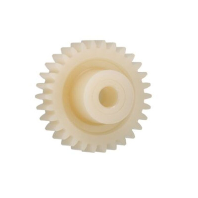 Igus Igutek P360 80 Teeth Spur Gear, 2.5 Module, 20mm Bore Diam, 200mm Pitch Diam, 40mm Hub Diam