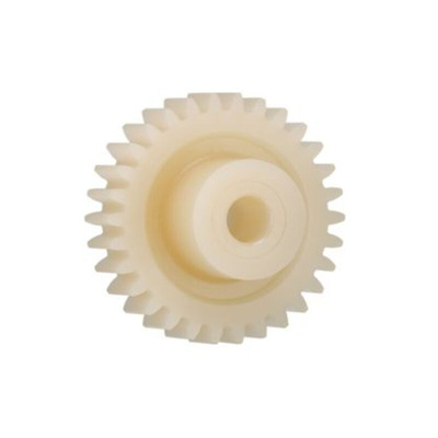 Igus Igutek P360 15 Teeth Spur Gear, 3 Module, 12mm Bore Diam, 45mm Pitch Diam, 24mm Hub Diam