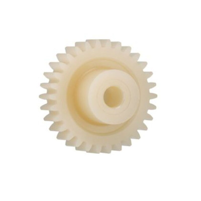 Igus Igutek P360 20 Teeth Spur Gear, 3 Module, 12mm Bore Diam, 60mm Pitch Diam, 24mm Hub Diam