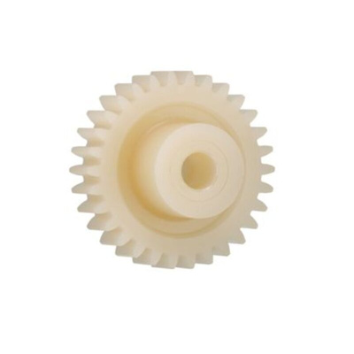 Igus Igutek P360 38 Teeth Spur Gear, 3 Module, 16mm Bore Diam, 114mm Pitch Diam, 32mm Hub Diam