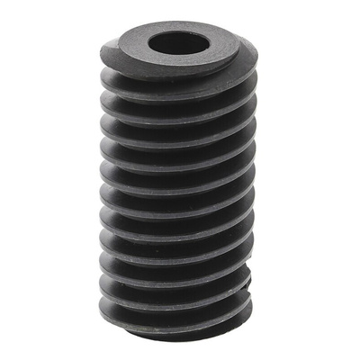 RS PRO Bronze, Steel 0.8 Module Worm Gear, 2 Start , 15.6mm Diam , 30mm Long , 14mm Pitch Dia.