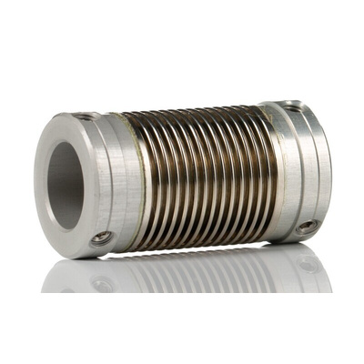 Huco Bellows Coupling, 17mm Outside Diameter, 10mm Bore, 27mm Length Coupler