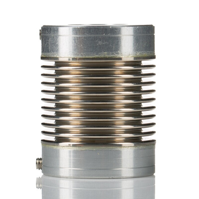 Huco Bellows Coupling, 25mm Outside Diameter, 12mm Bore, 33mm Length Coupler