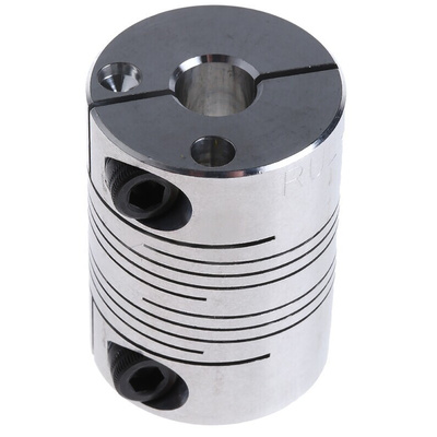 Ruland Beam Coupling, 32mm Outside Diameter, 10mm Bore, 44.5mm Length Coupler