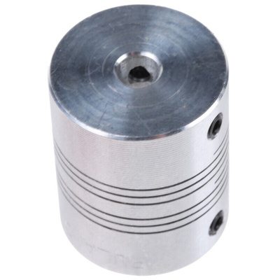 Ruland Beam Coupling, 25mm Outside Diameter, 6mm Bore, 31.8mm Length Coupler