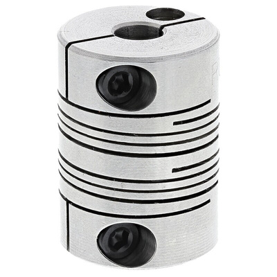 Ruland Beam Coupling, 20mm Outside Diameter, 6mm Bore, 28mm Length Coupler