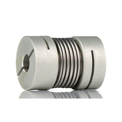 Huco Bellows Coupling, 16mm Outside Diameter, 5mm Bore, 23mm Length Coupler