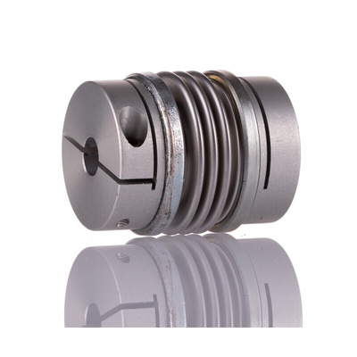 Huco Bellows Coupling, 34mm Outside Diameter, 8mm Bore, 40mm Length Coupler