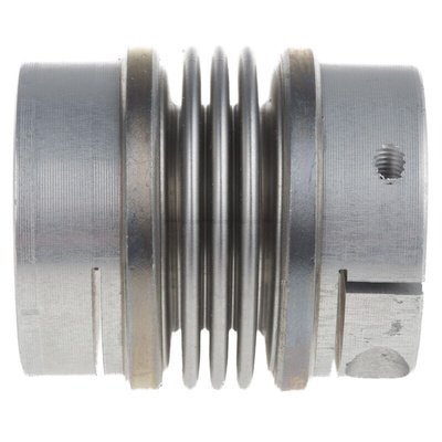 Huco Bellows Coupling, 34mm Outside Diameter, 10mm Bore, 40mm Length Coupler
