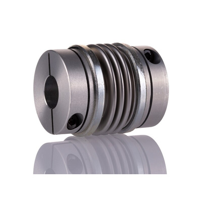 Huco Bellows Coupling, 34mm Outside Diameter, 12mm Bore, 40mm Length Coupler